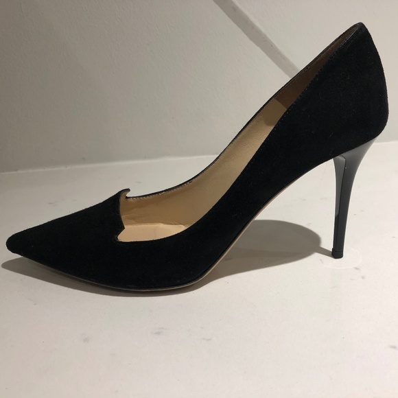 Jimmy Choo black suede pumps EU 38.5 - Picture 4 of 5